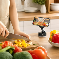 Cooking lifestyle image for Magnetic Household Mobile Phone Holder Double-Sided Adsorption Foldable Mini Multi-Function Navigation Car Mobile Phone Holder